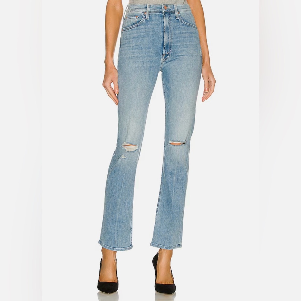 MOTHER High Waisted Rider Skimp Jeans Size 28